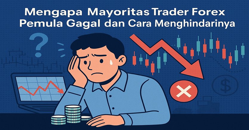Mengapa Mayoritas Trader Forex Pemula Gagal dan Cara Menghindarinya