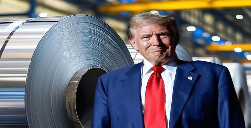 Trump Resmi Naikkan Tarif Baja & Aluminium Jadi 50% Mulai 4 Juni